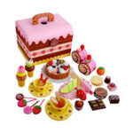 ست چای خوری اسباب بازی چوبی کودک