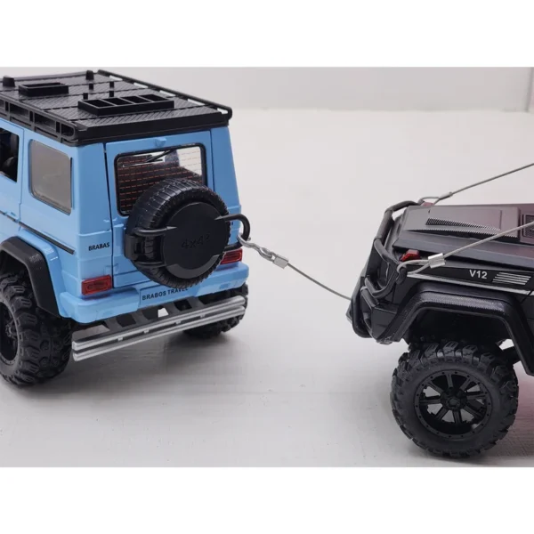 ماشین بازی فلزی بنز G-Class آفرود؛ شبیه‌سازی قدرتمند یک آفرودر لوکس! - Image 4