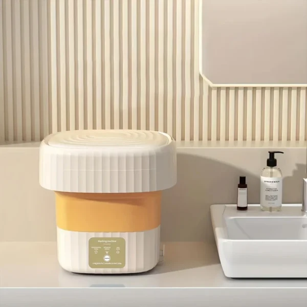 "مینی واش تاشو Folding Washing مدل X9 کوچک و قدرتمند - Image 7