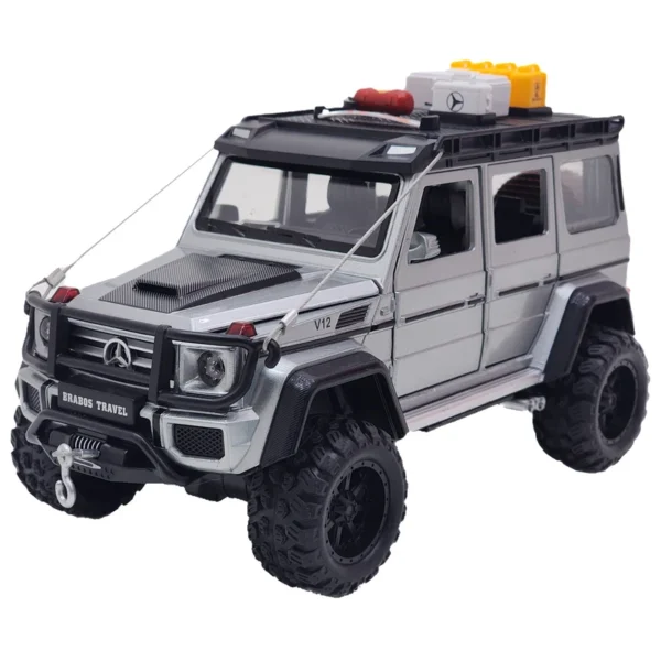 ماشین بازی فلزی بنز G-Class آفرود؛ شبیه‌سازی قدرتمند یک آفرودر لوکس! - Image 2