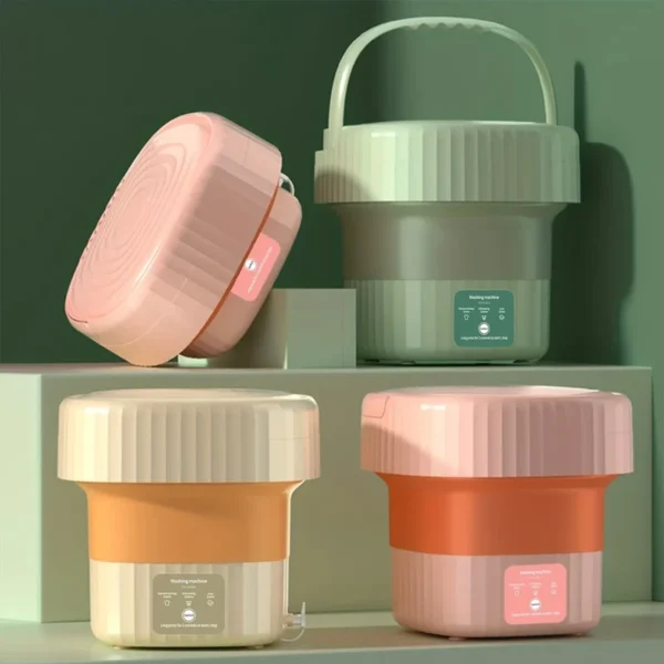 "مینی واش تاشو Folding Washing مدل X9 کوچک و قدرتمند - Image 4