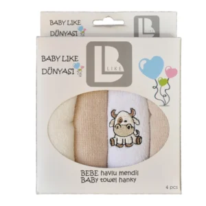 حوله کودک بسته 4 عددی مدل بیبی لایک 2142.1