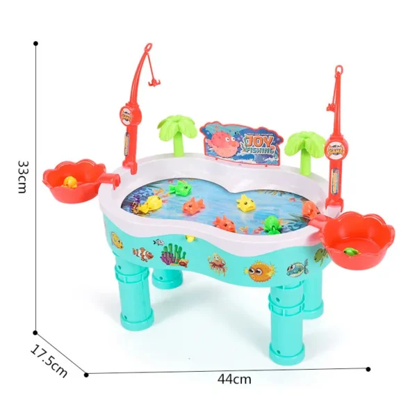 اسباب بازی میز ماهیگیری 9 عددی موزیکال - Image 3