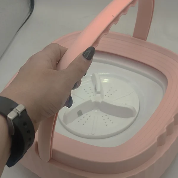 "مینی واش تاشو Folding Washing مدل X9 کوچک و قدرتمند - Image 11