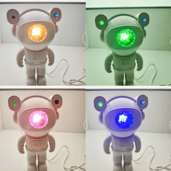 چراغ خواب رومیزی مدل فضانورد  با طراحی جذاب کهکشان - Image 11