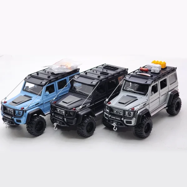 ماشین بازی فلزی بنز G-Class آفرود؛ شبیه‌سازی قدرتمند یک آفرودر لوکس! - Image 5