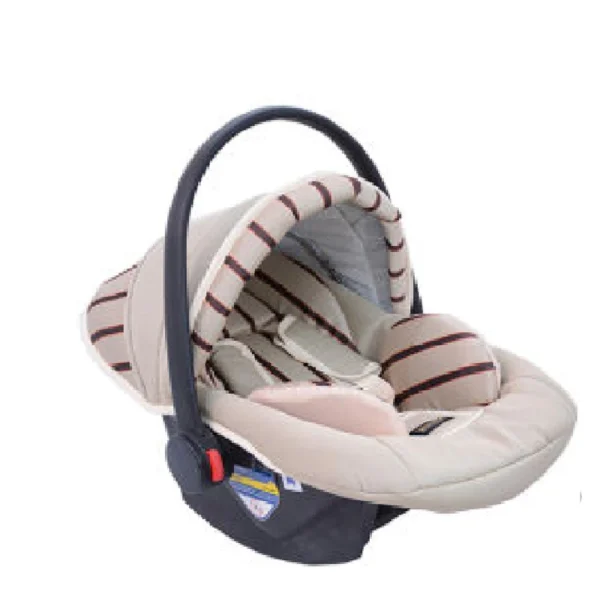 ست کالسکه و کریر مدل راه راه به همراه روروئک و ساک لوازم کودک - Image 3