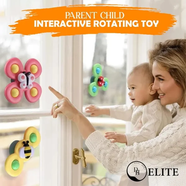 اسباب بازی حمام مدل اسپینر چسبونکی حشرات - Image 7