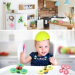 اسباب بازی حمام مدل اسپینر چسبونکی حشرات - Image 4