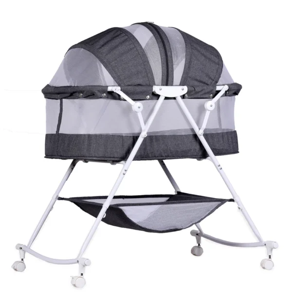 تخت و گهواره اسپرینگ برای نوزادان از بدو تولد تا 10 ماهگی - Image 1