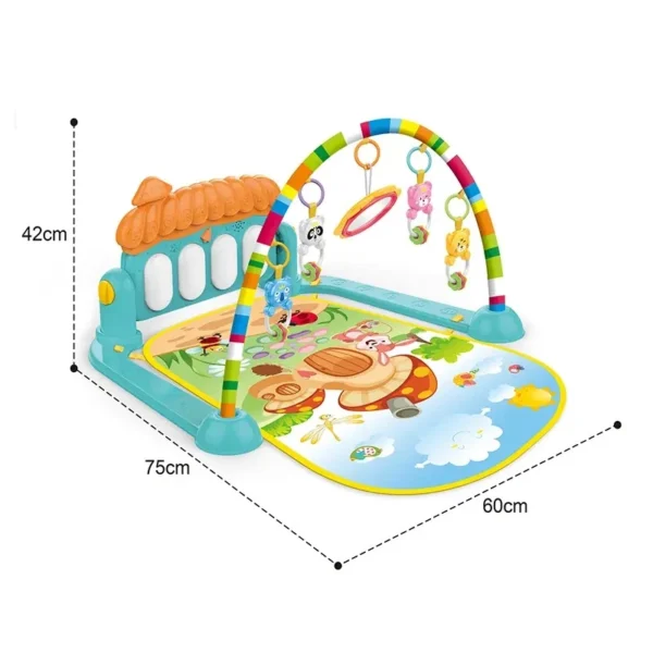 تشک بازی هانگر مدل خانه قارچی فضایی برای بازی کودک شما - Image 2