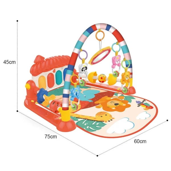 تشک بازی و پلی جیم موزیکال نوزاد Huanger مدل HE0630 - Image 3
