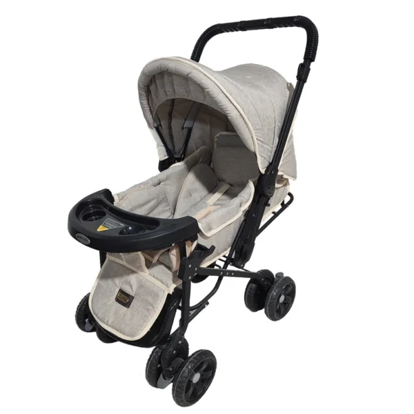 ست کالسکه و کریر مدل تارا به همراه روروئک و ساک لوازم کودک - Image 2