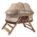 گهواره مناسب برای خواب راحت نوزاد مدل لوسی (چوب و فلز) - Image 2