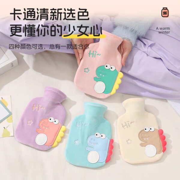 کیسه آب گرم کودک چهار رنگ دایناسور Otgc - Image 2