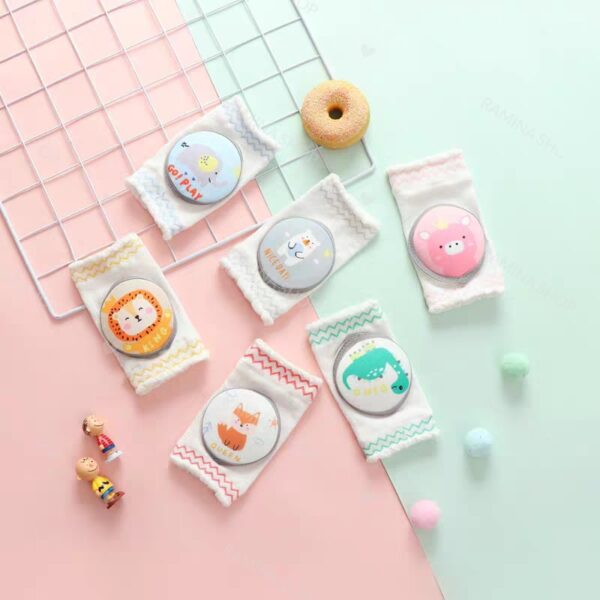 زانوبند نخی محافظ دار Kids Socks مخصوص نوزاد شش طرح حیوانات - Image 3