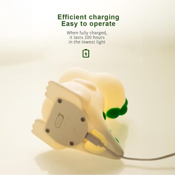 چراغ خواب فانتزی اتاق کودک طرح دایناسور - Image 4