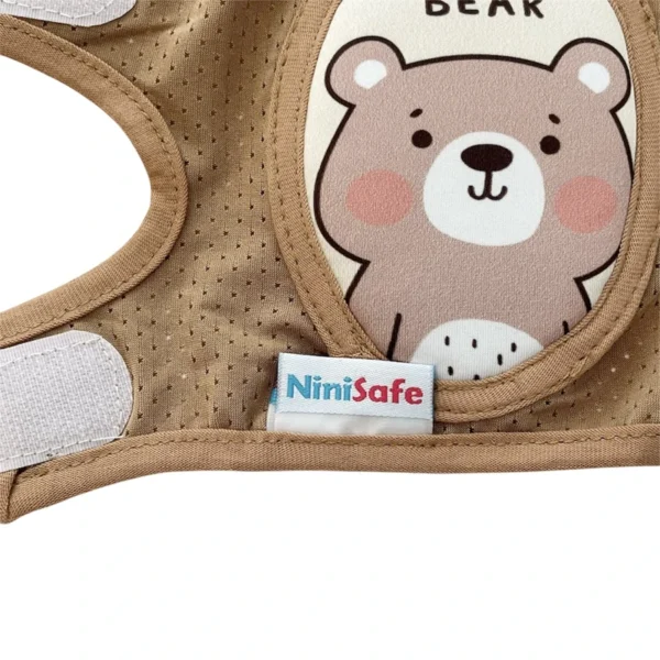 زانوبند با کیفیت کودک مدل خرسی فانتزی مجموعه 2 عددی - Image 2