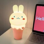 چراغ خواب کودک مدل بستنی خرگوشی دوست‌داشتنی فانتزی - Image 6