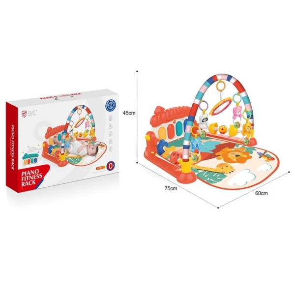 تشک بازی و پلی جیم موزیکال نوزاد Huanger مدل HE0630 - Image 4