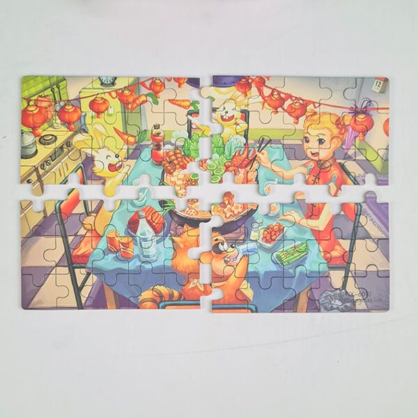 مهمانی در یک جعبه: پازل 60 تکه میز شام - Image 3