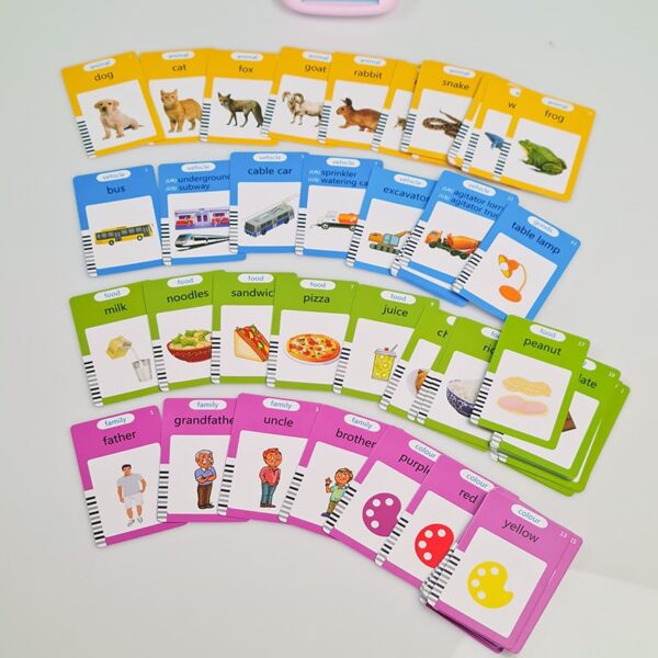 فلش کارت گویا آموزش زبان انگلیسی کودکان در عناوین مختلف - Image 4