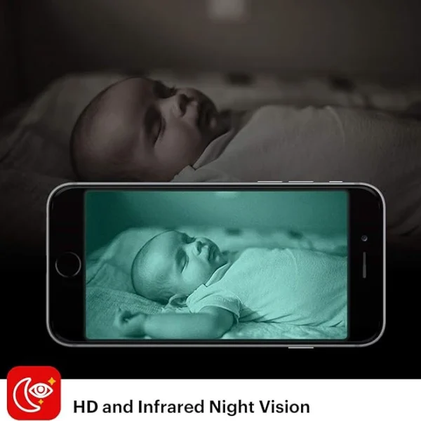 دوربین بی سیم کداک شارژی اتاق کودک مدل C125 Kodak - Image 2