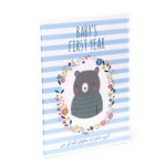 آلبوم خاطرات نوزاد طرح خرس خاکستری