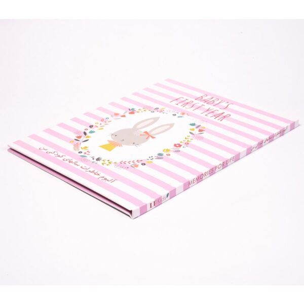 آلبوم مخصوص خاطرات نوزاد با  طرح خرگوش - Image 11