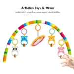 تشک بازی و پلی جیم موزیکال نوزاد Huanger مدل HE0630 - Image 5