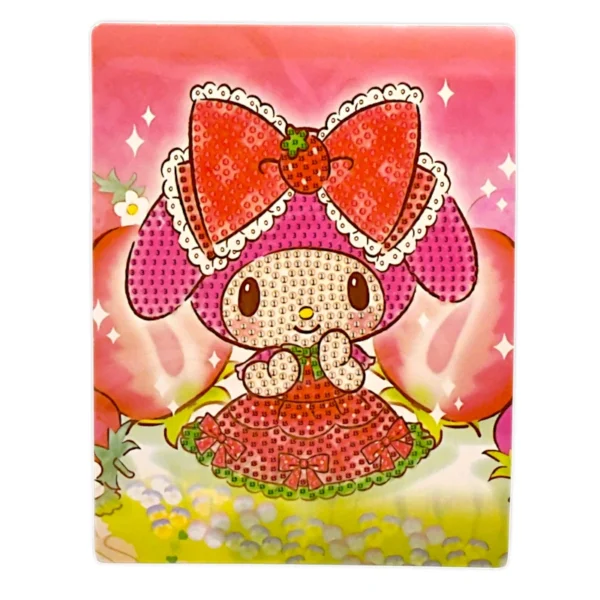 بازی آموزشی نقاشی الماسی مدل ملودی و هندونه جذاب - Image 1