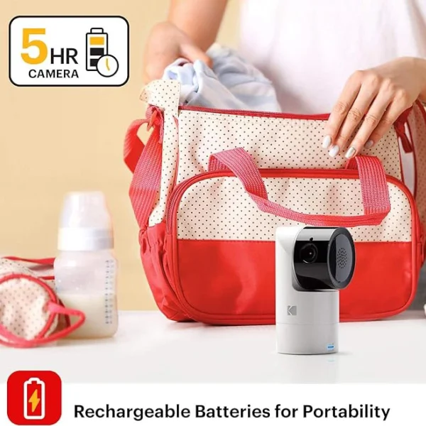 دوربین بی سیم کداک شارژی اتاق کودک مدل C125 Kodak - Image 3