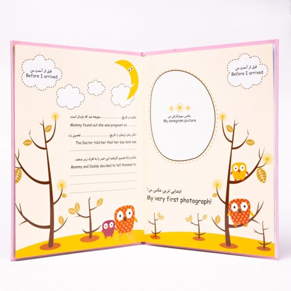 آلبوم خاطرات نوزاد طرح خرس خاکستری - Image 7