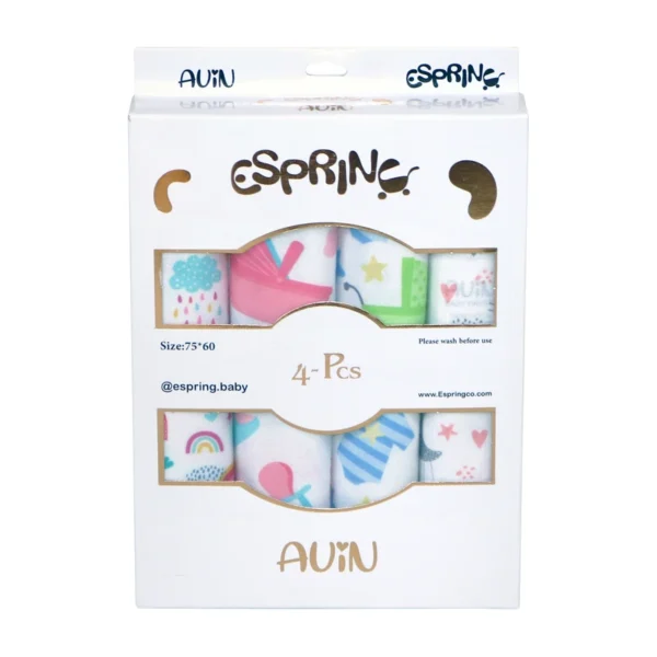 مجموعه 4 عددی خشک کن پنبه‌ای کودک اسپرینگ - Image 1