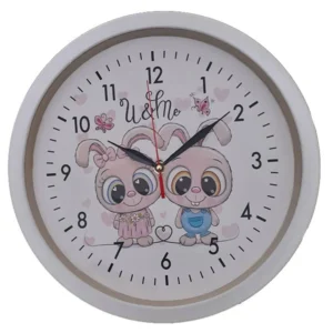 ساعت دیواری کودک مدل خرگوش