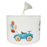 لوستر اتاق کودک مدل ماشین و بادکنک