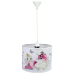 لوستر اتاق کودک طرح پری و تکشاخ