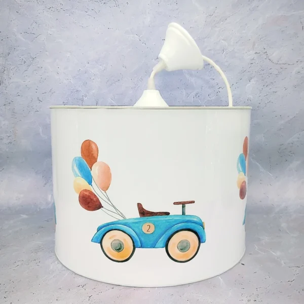لوستر اتاق کودک مدل ماشین و بادکنک - Image 2
