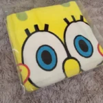 حوله پالتویی کودک طرح باب اسنفجی سایز 70 - Image 3