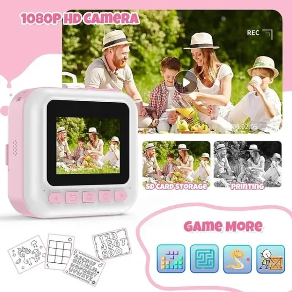 دوربین عکاسی کودک با قابلیت چاپ سریع CP02 - Image 9