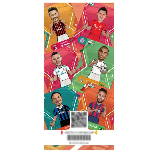 آلبوم کارت فوتبالی کیمدی مدل رونالدو ظرفیت 120 کارت - Image 2