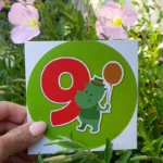 استیکر ماهگرد دالگه مجموعه 14تایی نوزاد - Image 3