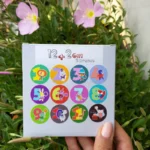 استیکر ماهگرد دالگه مجموعه 14تایی نوزاد - Image 2