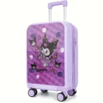 چمدان سه بعدی مدل کرومی کودک