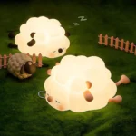 چراغ خواب فانتزی اتاق کودک مدل گوسفند تنبل - Image 3