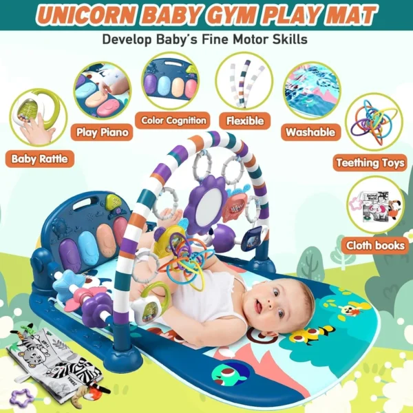 تشک بازی مدل تایگر پیانویی مناسب تا۳۶ ماهگی - Image 5