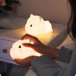 چراغ خواب کودک دارای تایمر طرح بچه گربه - Image 8