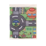 زیرانداز بازی مدل شهر پارچه ای - Image 2