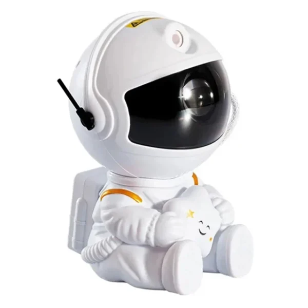 چراغ خواب کودک کهکشانی طرح فضانورد نشسته - Image 1