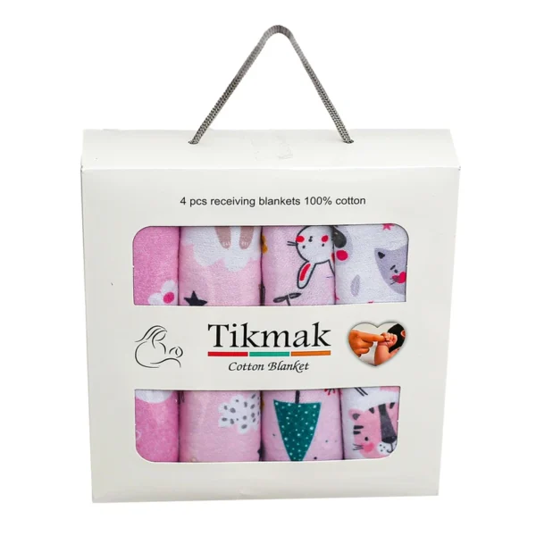 خشک کن نوزاد تیک مک طرح حیوانات 4 عددی - Image 2